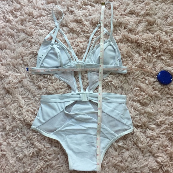 Sexy sTRAPPY Cut out bikini mesh monokini - Picture 5 of 6